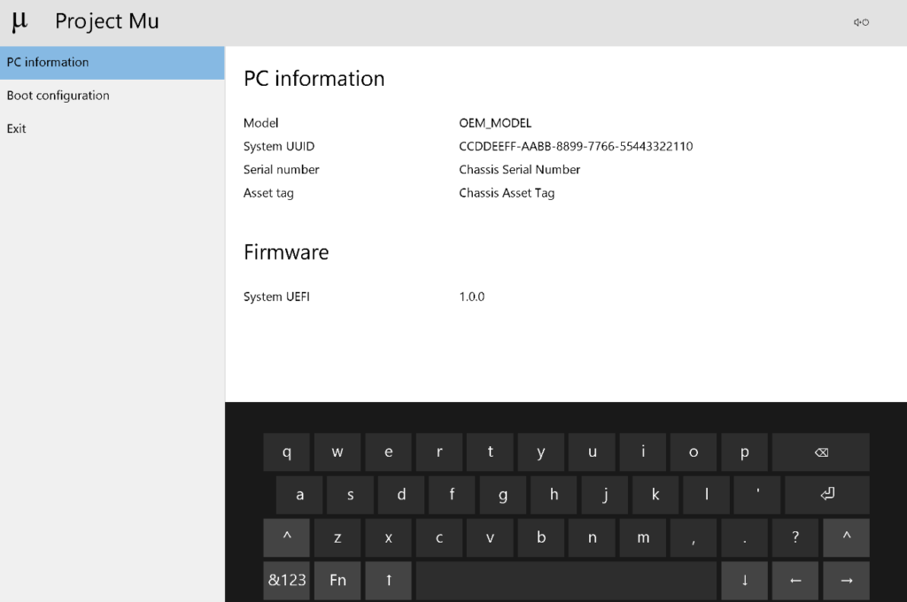 Microsoft Project Mu