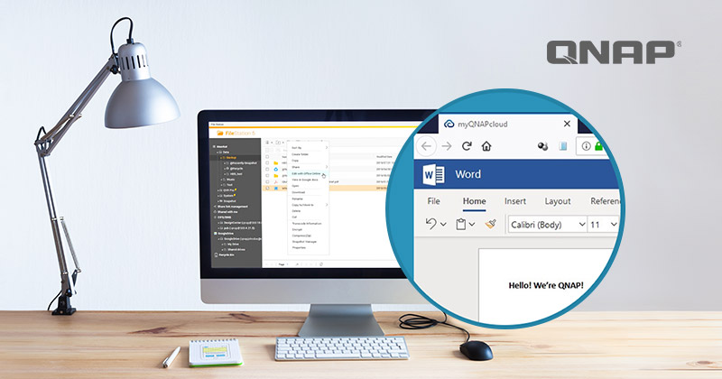 I NAS QNAP ottengono Office per il Web