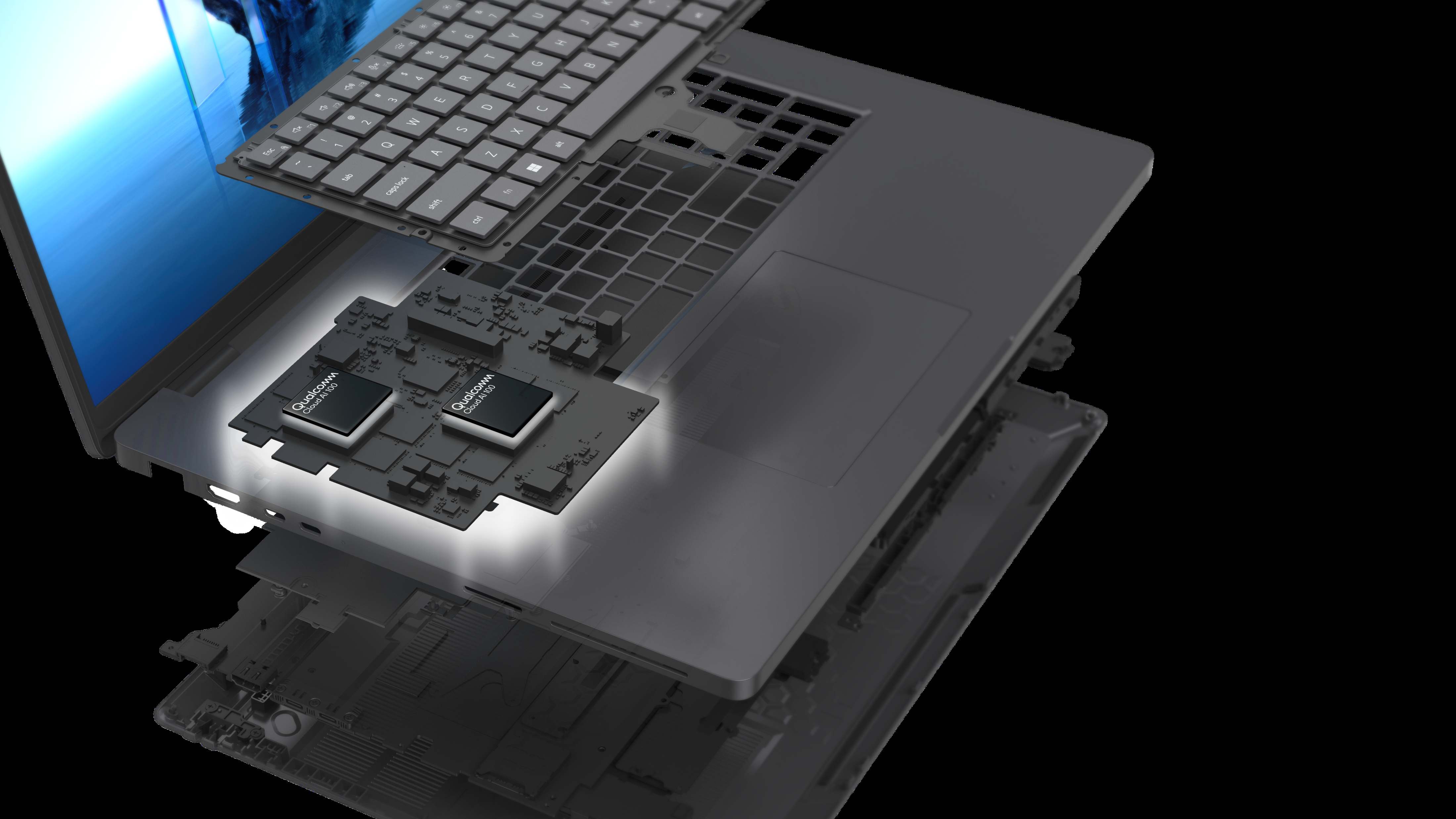 Qualcomm discrete NPU lit up inside Dell Pro Max Plus