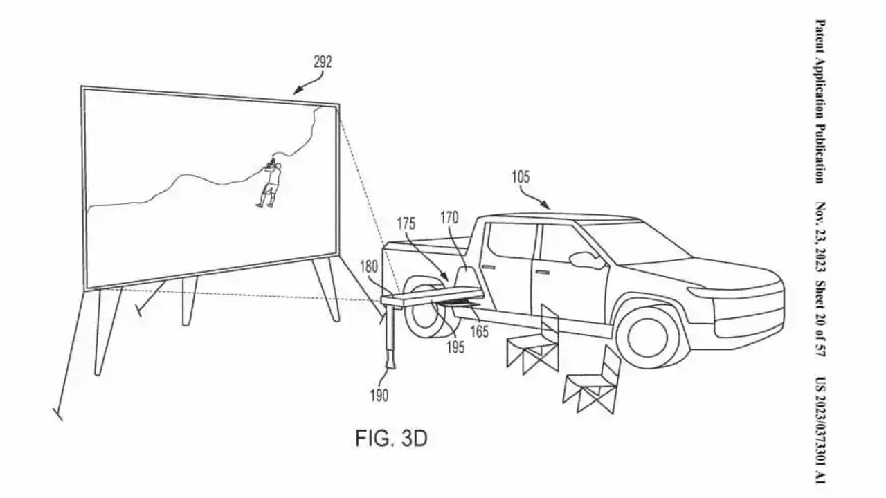 Rivian R1 cinema