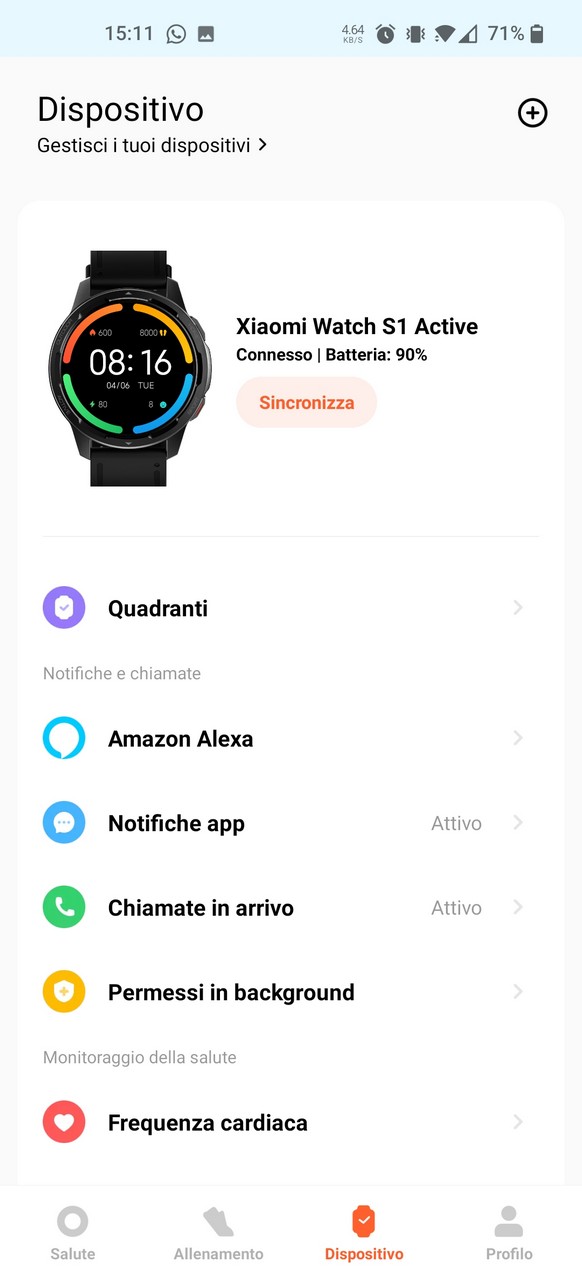 Recensione Xiaomi Watch S1 Active