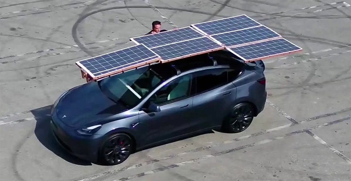 Tesla Model Y Solar