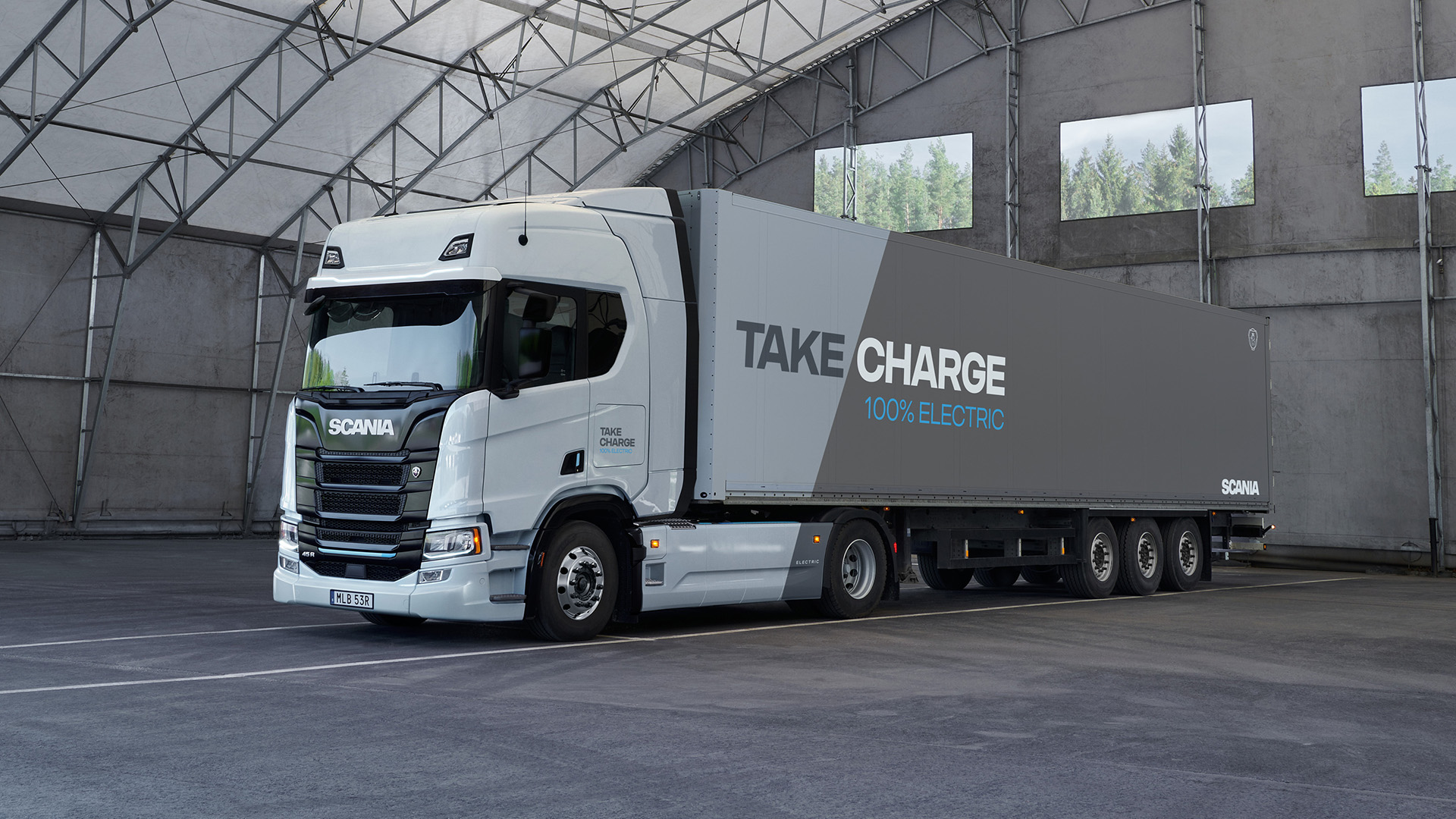 Scania camion lungo raggio
