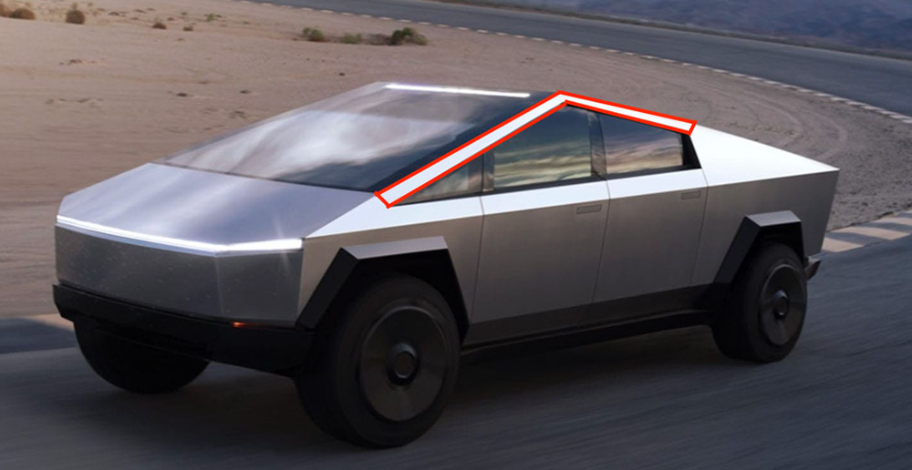 Cybertruck Trim