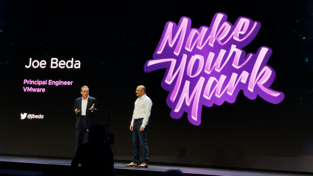 Joe Beda al VMworld 2019