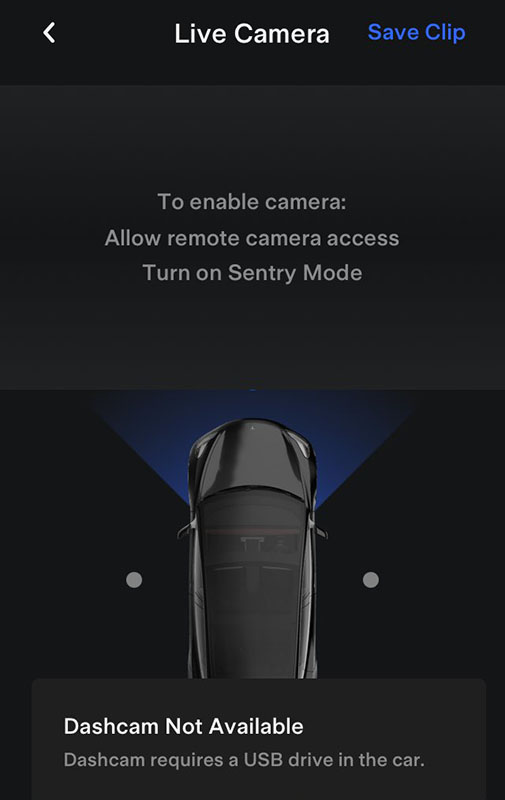 Tesla app