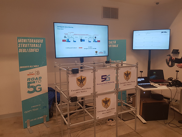 Wind Tre sperimentazione 5G L'Aquila
