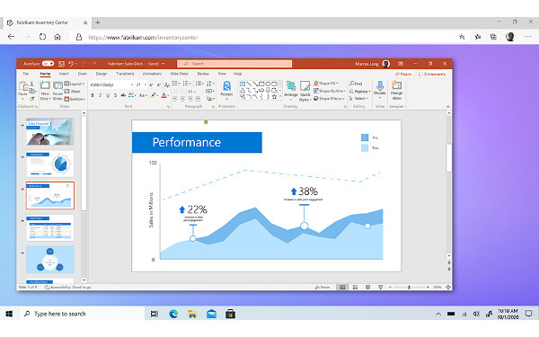 Windows 365 tramite browser