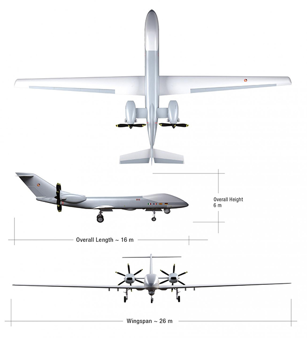 Airbus Eurodrone Specifiche Tecniche