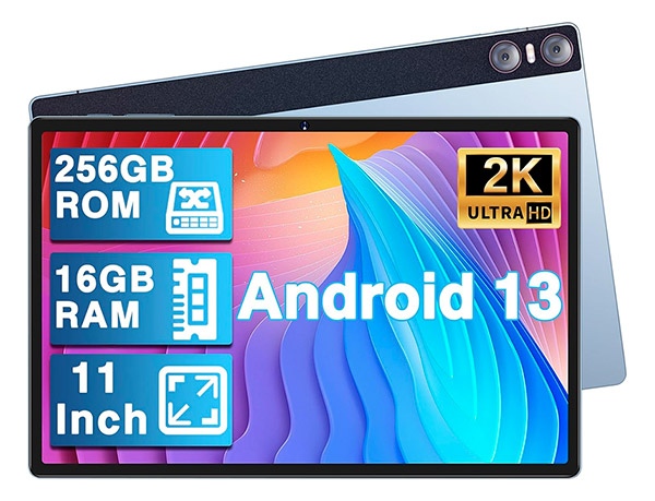 Tablet da 10,1 pollici, con 8 GB di RAM e Android 12 in OFFERTA a