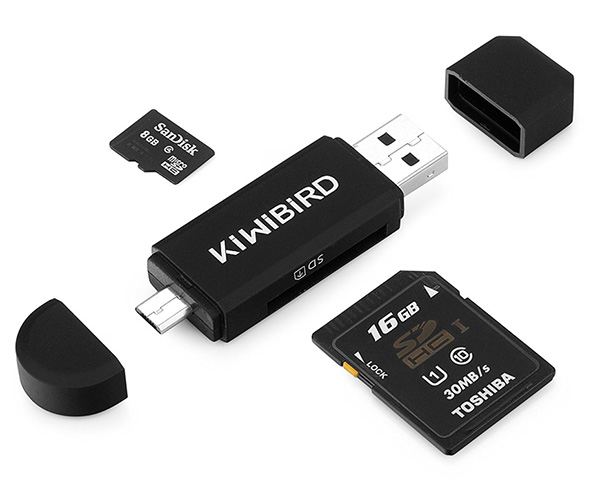 Card/TF oro TOOGOO Adattatore per lettore di schede di memoria USB in alluminio USB 2.0 per adattatore per scheda Micro Card/TF oro TOOGOO Adattatore per lettore di schede di memoria USB in alluminio USB 2.0 per adattatore per scheda Micro
