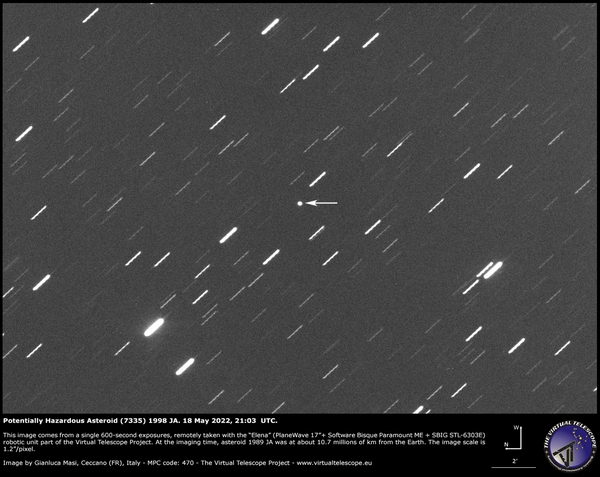 asteroide 1989 JA