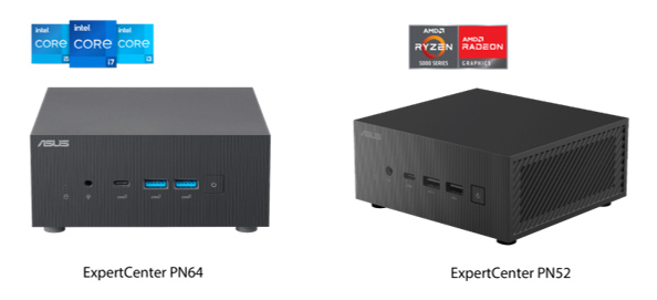 ASUS Mini PC ExpertCenter PN64 ed ExpertCenter PN52 