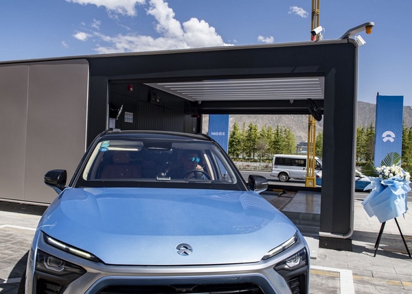 nio battery swap