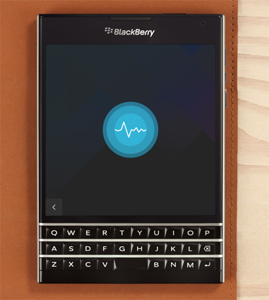 BlackBerry Assistant su Passport