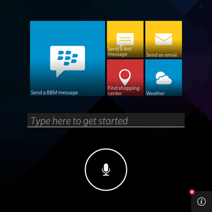 BlackBerry Assistant su Passport