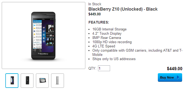BlackBerry Z10