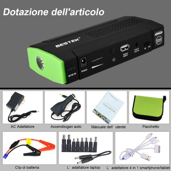 Bestek Kit Jump Starter