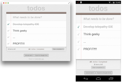Chrome app su mobile