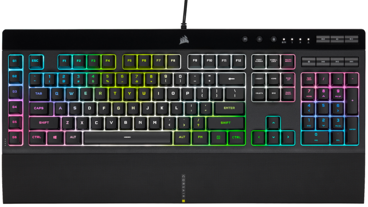 Corsair K55 RGB PRO e K55 RGB PRO XT