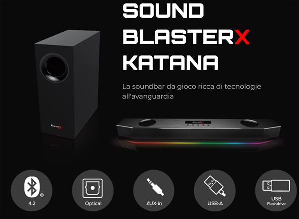 Creative Sound BlasterX Katana