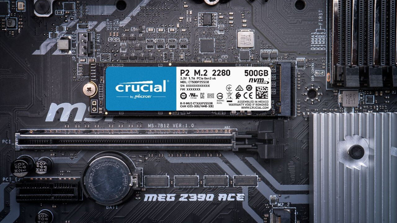 Crucial M.2 SSD Stato Solido HDD Montaggio Viti Crucial MX500 12 Pacco Piccolo Nuovo 