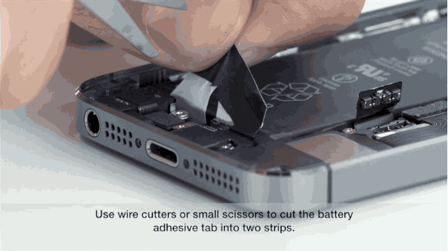 iPhone, rimuovere la batteria