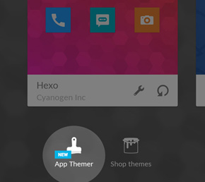 Cyanogen OS 12, App Themer