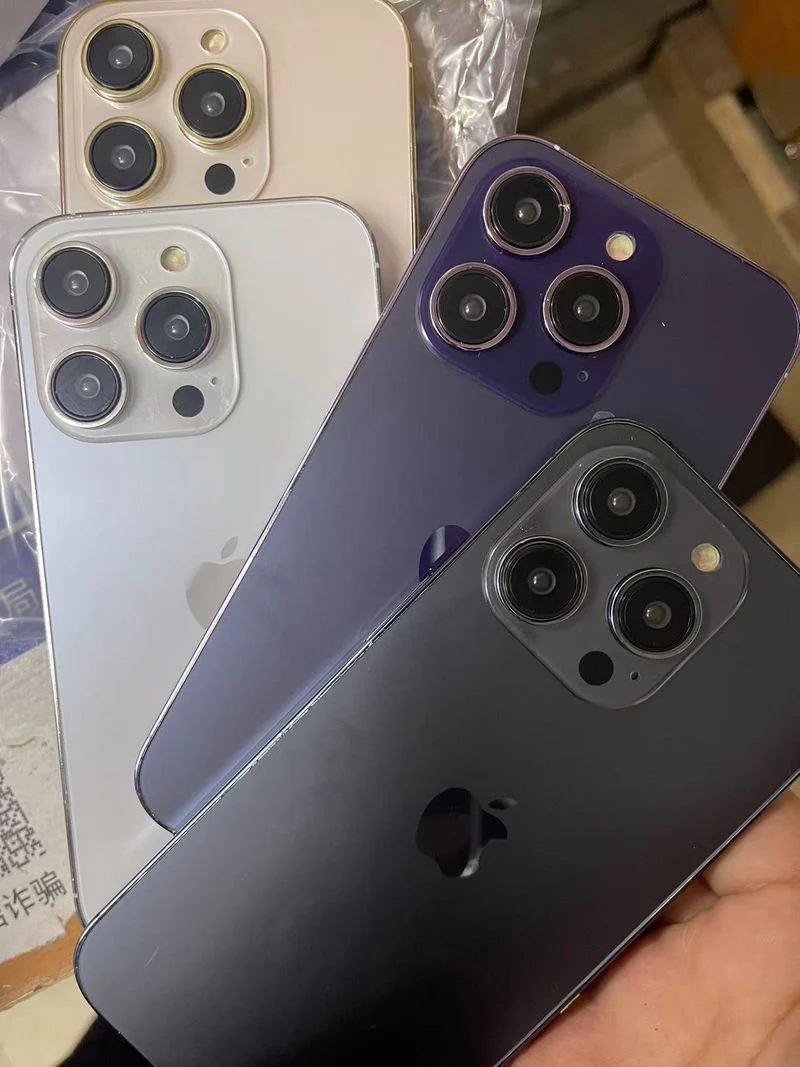 iPhone 14 Pro, i modellini spuntano online e svelano i nuovi colori