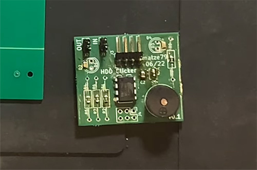 Nostalgici del suono degli hard-disk? Una piccola scheda pu ricrearlo