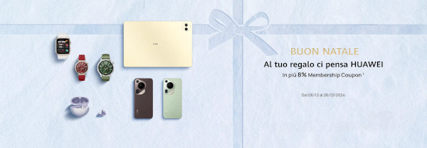 Campagna natalizia HUAWEI 2024