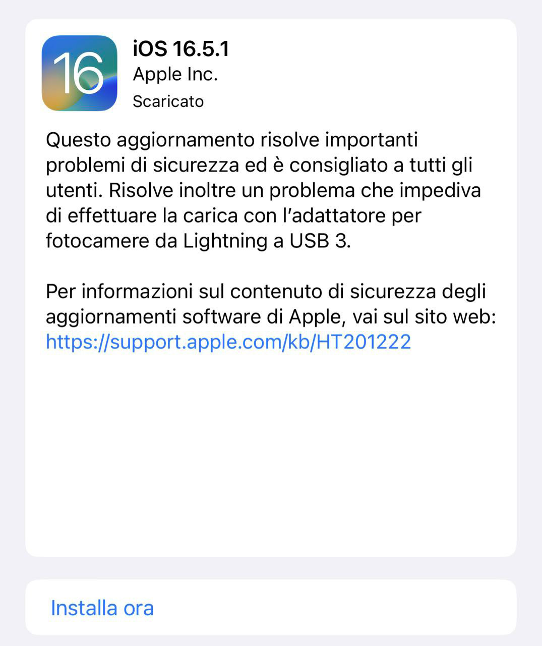 Apple rilascia iOS 16.5.1, iPadOS 16.5.1! Tutte le novità! 2