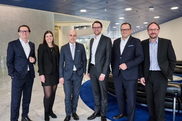 Da sinistra: Gernot Rill, Katharina Jung, Dr. Nicolas Peter, Thomas Saueressig, Alexander Buresch, Ralf Scherer.