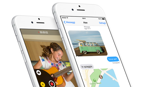 Apple iMessage su iOS 8