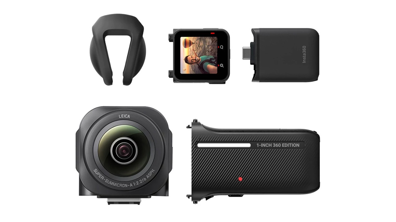 Insta360 ONE RS con sensori da 1