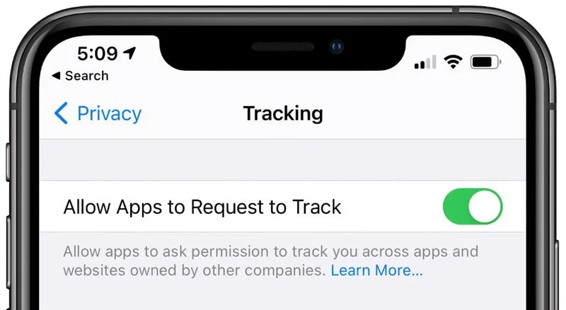 iOS 14 app tracking