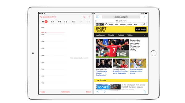 iOS 8, concept multi-tasking
