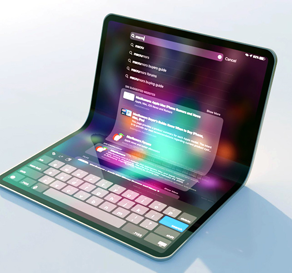 iPad pieghevole foldable