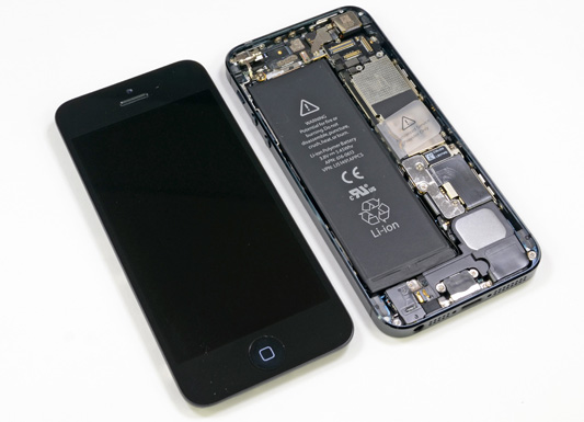 iPhone 5, batteria
