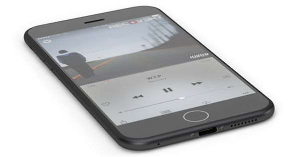 iPhone 7 concept senza jack da 3,5mm per le cuffie