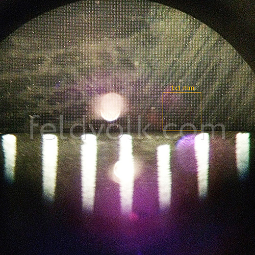 iPhone 6, display al microscopio