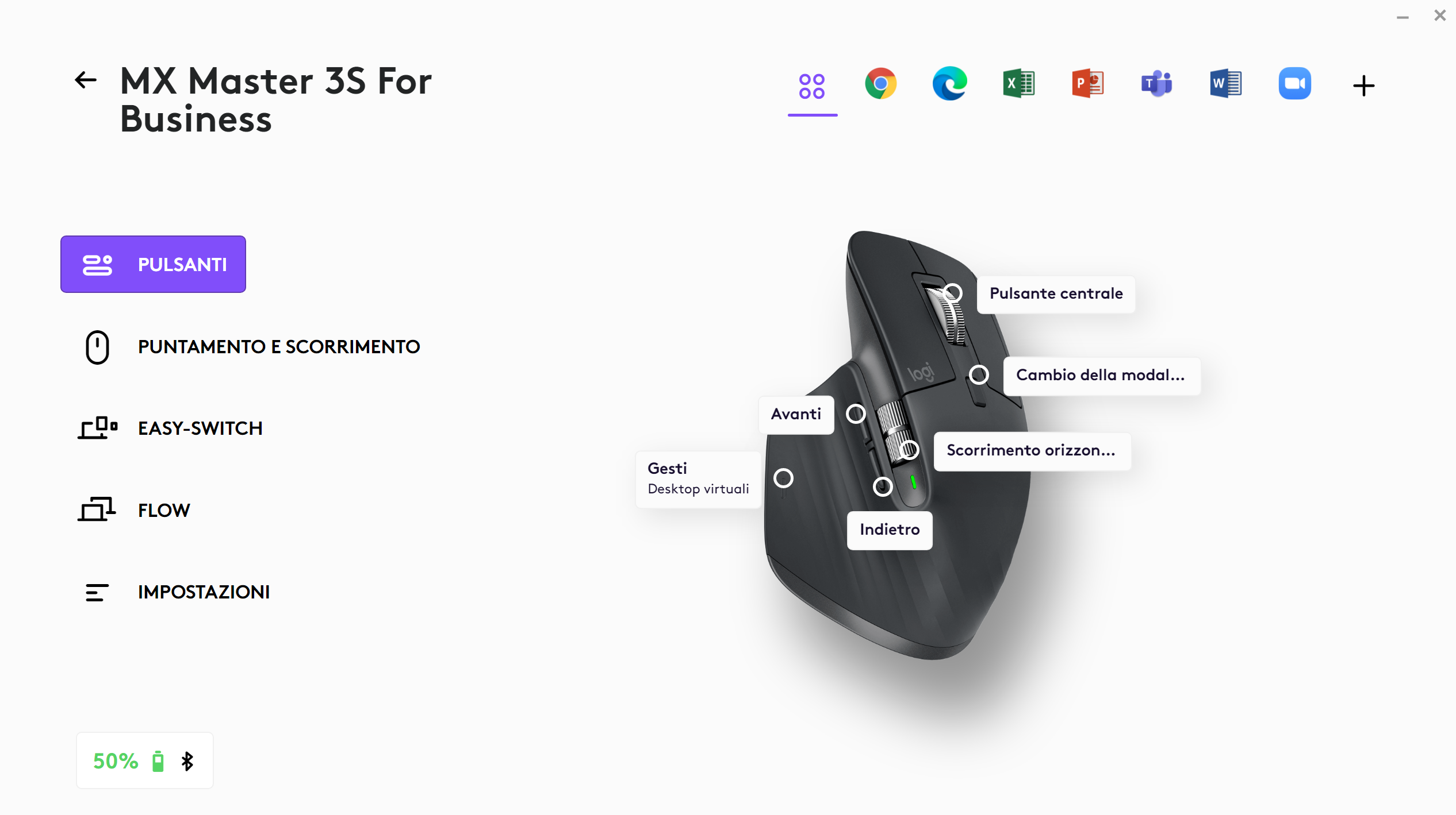 Scrivania Logitech