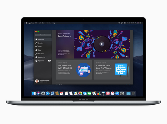 macOS Mojave Mac App Store