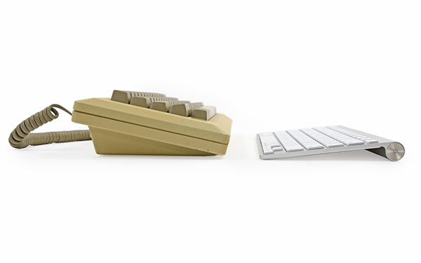 Macintosh 128k e iMac, tastiere
