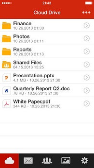Mega, app iOS