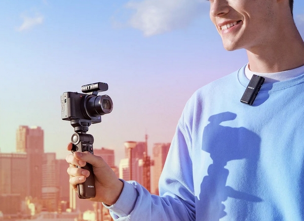 sony microfoni fotocamere