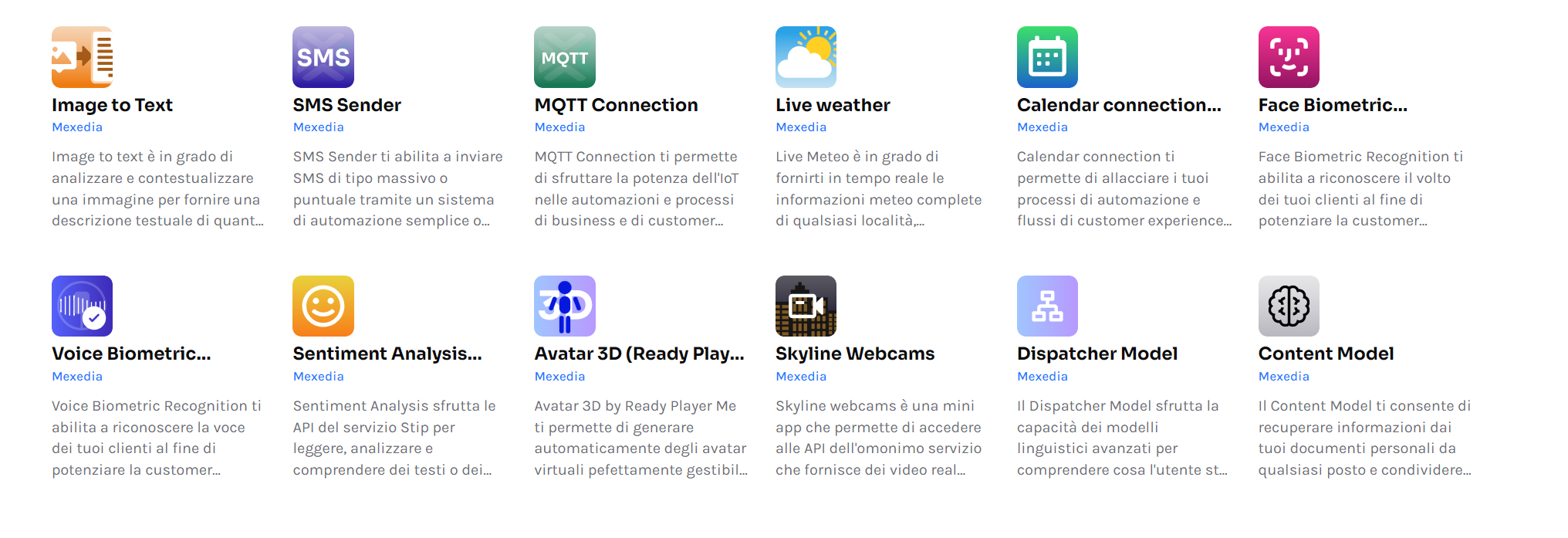 moduli mexedia on