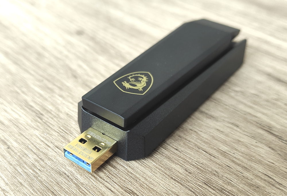 MSI AXE5400 WiFi USB Adapter