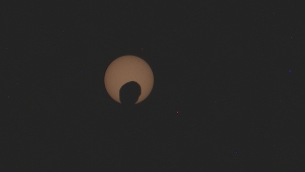 eclissi solare marte