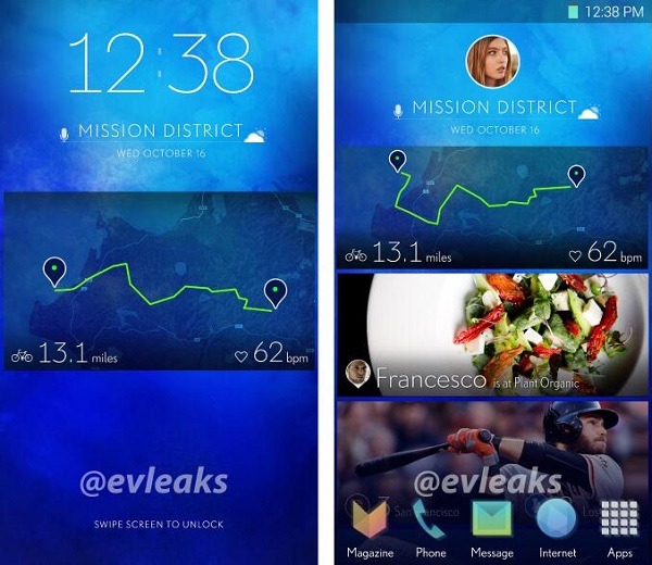 Samsung Galaxy S5, nuova interfaccia UI